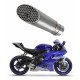 Dominator - Yamaha YZF R6 2017 - 2022 Exhaust Megaphone Titanium GP3