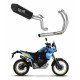 Dominator - Yamaha Tenere 700 2019 - 2020 Teljes kipufogó rendszer MX2 BLACK