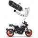 Yamaha MT 09 2017 - 2020 Teljes kipufogó rendszer HP1 BLACK