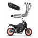 Dominator - Yamaha MT 09 2021 - 2023 Low Level EX Teljes kipufogó rendszer HP3 BLACK