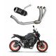 Dominator - Yamaha MT 09 2021 - 2023 Teljes kipufogó rendszer GP BLACK