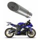 Dominator - Yamaha YZF R6 2006 - 2016 Exhaust Megaphone Titanium GP3