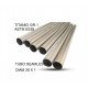 GPR - Cafè Racer Tubo titanio seamleSs D. 30mm X 1mm L.1000mm Tubo titanio seamless D. 30mm X 1mm L.1000mm
