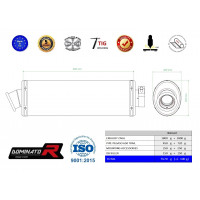 Dominator - Pegaso 650 Trail kipufogó OVAL 2006 - 2010