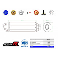 R850R kipufogó HP1 1994 - 2003