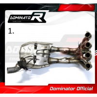 Dominator - S1000R Exhaust Cat Eliminator DECAT 2014 - 2016