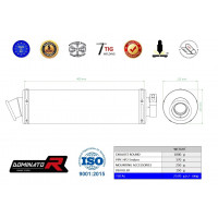 Dominator - HP2 Enduro kipufogó ROUND 2004 - 2007