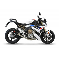 Dominator - BMW S1000R 2021 - 2023 Teljes kipufogó rendszer, összekötőcső + kipufogó GP BLACK