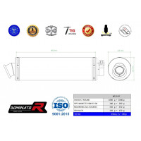Dominator - MONSTER 900 kipufogó ROUND 1993 - 2004