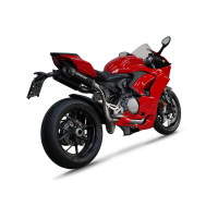 Dominator - Ducati Panigale V2 2020 - 2023 Teljes kipufogó rendszer, összekötőcső + kipufogó HP8 BLACK + dB killer