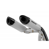 Dominator - Ducati Panigale V2 2020 - 2023 Teljes kipufogó rendszer, összekötőcső + kipufogó Titanium HP8 + dB killer