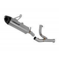 Dominator - Ducati DesertX 2022 - 2023 Exhaust System Collector Silencer Titanium HP8 + dB killer