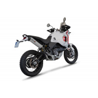Dominator - Ducati DesertX 2022 - 2023 Exhaust System Collector Silencer MX2 + dB killer