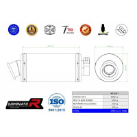 Dominator - HONDA CB 600F HORNET kipufogó GP 1 1998 - 2002