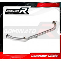 Dominator - NC 700 / 750 X Exhaust Cat Eliminator DECAT Header pipe collector manifold