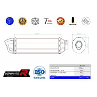 VFR 1200 F kipufogó HP1 2010 - 2018