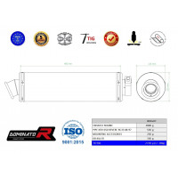 Dominator - NTV 650 REVERE RC33 kipufogó ROUND 1988 - 1997