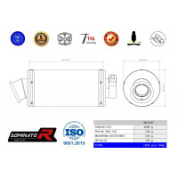 Dominator - NC 700 / 750 D INTEGRA kipufogó GP1 2012 - 2020