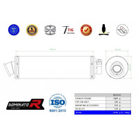 CBR 600 F Homologated kipufogó ROUND 2011 - 2015