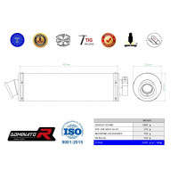 Dominator - Honda CBR 500 R 2016 - 2023 kipufogó ST