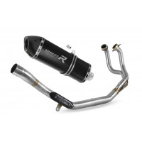 Dominator - Honda CRF 1000L Africa Twin 2016 - 2019 Teljes kipufogó rendszer, összekötőcső + kipufogó HP7 BLACK