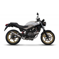 Dominator - Honda VTR 250 2009 - 2015 Teljes kipufogó rendszer, összekötőcső + kipufogó GP1 + dB killer