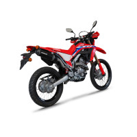 Honda CRF 300L / Rally 2021 - 2023 Teljes kipufogó rendszer, összekötőcső + kipufogó MX2 BLACK + dB killer