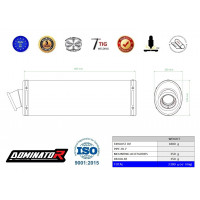 Kawasaki ZR7 / ZR7S 1999 - 2004 EU Approved kipufogó OV