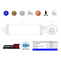 Dominator - ZX10R kipufogó ROUND 2011 - 2015