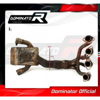 Dominator - Z1000 Exhaust Cat Eliminator DECAT 2014 - 2016
