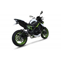 Kawasaki Z 900 2020 - 2023 Teljes kipufogó rendszer, összekötőcső + kipufogó HP6 BLACK