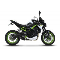 Kawasaki Z 900 2020 - 2023 Low Level Teljes kipufogó rendszer, összekötőcső + kipufogó HP3 BLACK