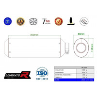 Kawasaki KFX 450 2008 - 2014 Teljes kipufogó rendszer MX