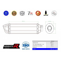 1090 ADVENTURE R kipufogó HP1 2017 - 2018
