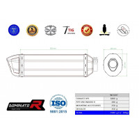 690 SMC R kipufogó HP1 2019 - 2020