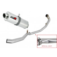 Dominator - KTM 390 Adventure Exhaust FULL SYSTEM Silencer OVAL 2020 - 2022