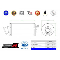 Dominator - MZ 1000 S/ ST/ SF kipufogó GP1 2004 - 2007