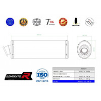 Dominator - SV 1000 N kipufogó OVAL 2003 - 2007