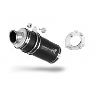 Dominator - Suzuki GSXR 1000 K1 - K4 2001 - 2004 kipufogó Bolt-on GP1 BLACK