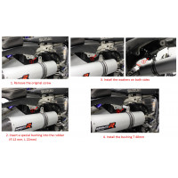 Dominator - DR-Z 400 S / SM kipufogó ROUND 2000 - 2019