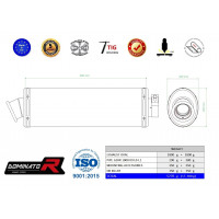 GSXR 1000 K9 L0-L1 kipufogó OVAL 2009 - 2011