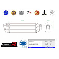 GSXR 1000 K9 L0-L1 kipufogó HP1 2009 - 2011