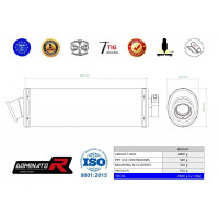 Dominator - GSX 1200 INAZUMA kipufogó OVAL