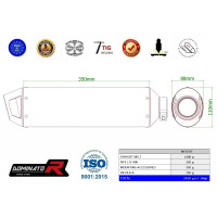 Dominator - LTZ 400 LT-Z 400 kipufogó MX2