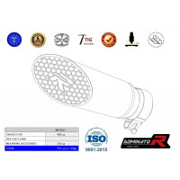 Dominator - Suzuki GSX-S 1000 / F 2015 - 2020 kipufogó GP3