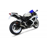 Suzuki GSXR 600 K8 K9 L0 2008 - 2010 kipufogó HP3 BLACK