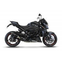 Dominator - Suzuki GSX-S 1000 / F 2015 - 2020 Teljes kipufogó rendszer EX Silencer HP8 BLACK