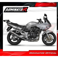 Dominator - Suzuki GSF BANDIT 600 2000 - 2004 EU Approved Exhaust Silencer S6