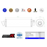 YZF R1 1000 RN09 Homologated kipufogó ROUND 2002 - 2003