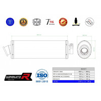 Dominator - XJ 600 DIVERSION kipufogó OVAL 1992 - 2004